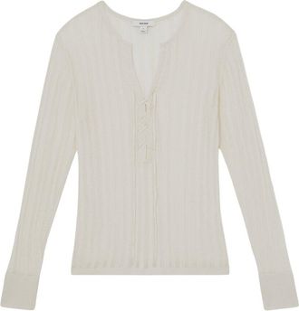 Reiss Saman Knitted Top