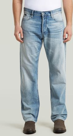 G-Star Dakota Regular Straight Jeans - Lichtblauw - Heren