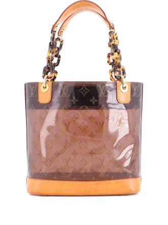 Louis Vuitton Sac Ambre Handbag Monogram Vinyl PM tote bag - Bruin