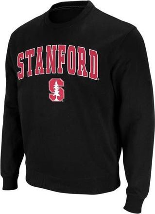 Colosseum Mens Colosseum Black Stanford Cardinal Arch & Logo Crew Neck Sweatshirt at Nordstrom, Size Xx-Large