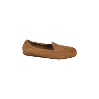 Churchs Loafers, female, Brown, Size: 7 1/2 US Round-Toe Elasticated Loafer