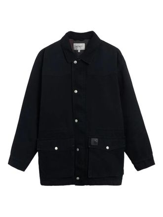 Carhartt Work in Progress Jas met zak met knopen - Zwart