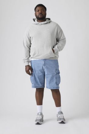 Levi's Carrier Cargo Lightweight Shorts (Big & Tall) - Uomo - 44 - Blu / Only Up From Here Lightweight Denim