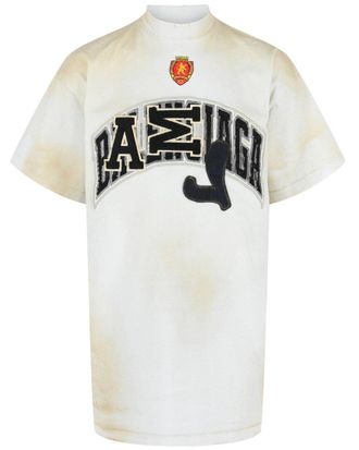 Balenciaga Oversized Embroidered Skater T-Shirt