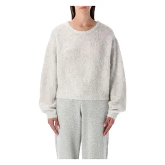 American Vintage Dames, Truien, Grijs, Maat: Xs/S Wol