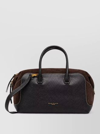 Gianni Chiarini pebbled leather shoulder bag