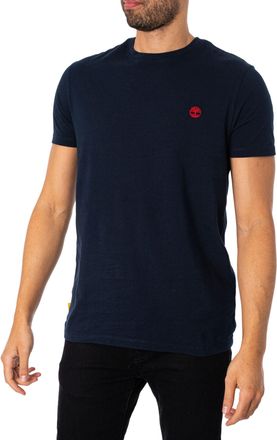 Timberland Mens Ss Dun-river Crew T T-Shirt, Dark Sapphire, S