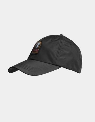 Parajumpers Mens Parajumpers Patch Mens Cap - Black 541 - Size: ONE size