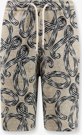 Loewe Paulas Ibiza - Shorts in spugna con stampa iconica - LOEWE - gender_Man