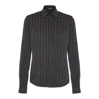 Balmain Hombre, Camisas, Negro, Talla: S