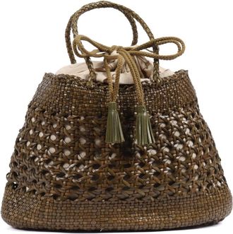 Dragon Diffusion Bucket Bags, female, Green, Size: ONE SIZE Santa Cano Handbag