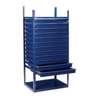 OEM Elemento De Caj&oacute;n Logs 90 H1160xl540xf390mm 12 Cajones Azul Ral 5022 Logs