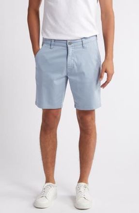 34 Heritage Arizona CoolMax Slim Fit Flat Front Chino Shorts in Faded Denim Summer at Nordstrom Rack, Size 31