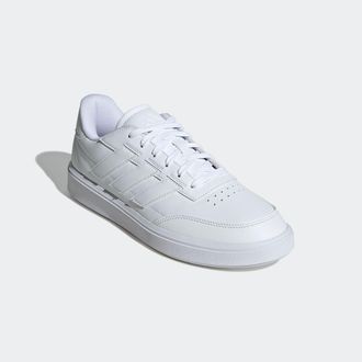 adidas Sneaker ADIDAS SPORTSWEAR COURTBLOCK, Herren, Gr. 38,5, weiss (cloud wei&szlig;, cloud wei&szlig;, cloud wei&szlig;), Synthetik, Schuhe Sneaker