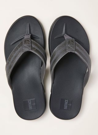 Fat Face FatFace Burke Grey Comfort Flip Flop