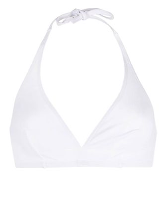 Eres Top bikini con scollo allamericana - Bianco
