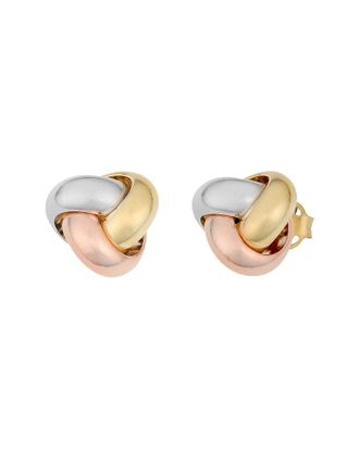 Sabrina Designs 14K Two-Tone Love Knot Earrings