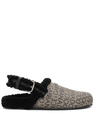 Dolce & Gabbana Mules con effetto jacquard - Toni neutri
