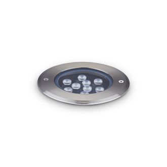 Netlighting LED Outdoor Recessed Floor & Decking Light Steel IP67 3000K in Grey