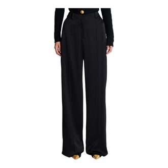 Balmain Mujer, Pantalones, Negro, Talla: S