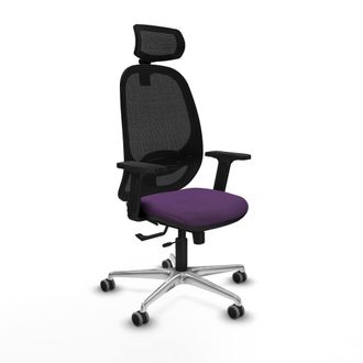Piqueras y Crespo Silla De Oficina Piqueras Y Crespo Cilanco Negro Espuma Alta Calidad