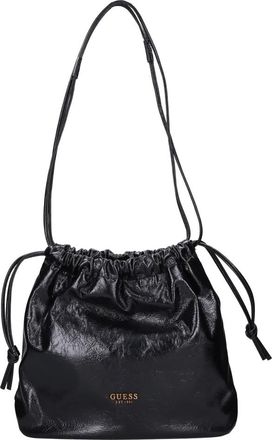 Guess Elegante Schoudertas - Dames - Schoudertassen - Zwart - ONE Size - Leer - Tassen