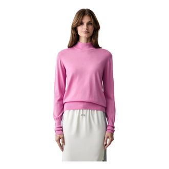 Patrizia Pepe Coltrui - Dames - Truien - Roze - Maat: L Wol