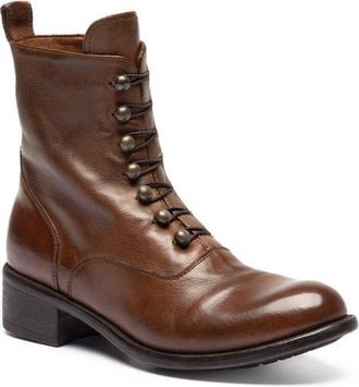 Officine Creative Lis 006 Leather Zipped Boots in Brown at Nordstrom, Size 41