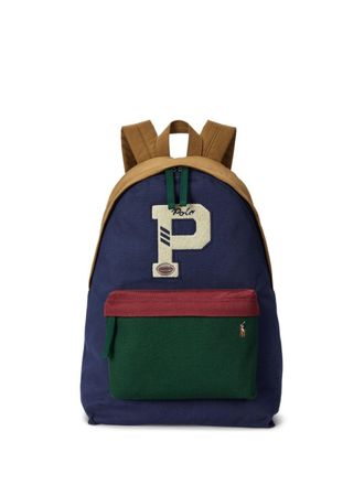 Polo Ralph Lauren Rugzak met logopatch - Blauw