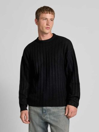 JACK & JONES Herren Strickpullover Jorollie - Half Zip Design