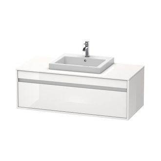Duravit Duravit Ketho M&oacute;dulo Mural 6796, 1 Extra&iacute;ble, 1200mm, Para 1 Lavabo Empotrado, Centralizado, Color (frente/cuerpo): Decoraci&oacute;n Roble Europeo - Kt67960