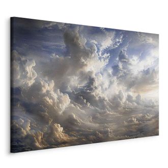 OEM Imagen: Reflejos Dorados En Las Nubes Anunciando El Atardecer