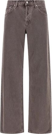 A Gold E Low Rise Loose Jean - Dames - Loose Fit Jeans - Paars - W28 - Katoen - Jeans