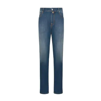Jacob Cohen Slim-fit Jeans, male, Blue, Size: W40 Slim-fit Jeans