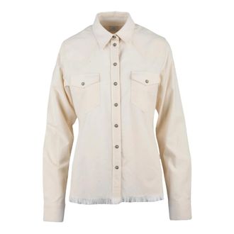 Eleventy Mujer, Blusas y Camisas, Blanco, Talla: S