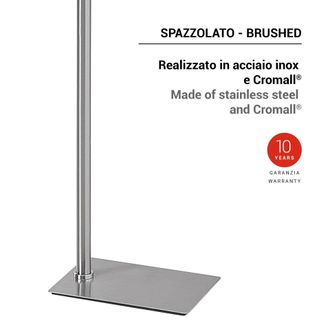Gedy Gedy - Tr313800000 Trilly Toallero Y Columna De Pie Cepillado - Ref: Tr313800000