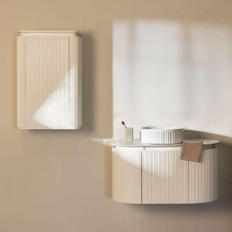 Sklum Set di mobili da bagno in legno Carsone SKLUM