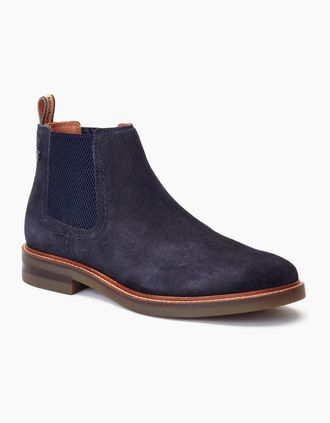 base Mens Portland Mens Chelsea Boots - Navy - Size: 11