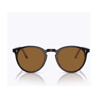 Oliver Peoples Sunglasses, unisex, Multicolor, 48 MM, Vintage Phantos Sunglasses Brown Crystal