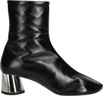 Proenza Schouler Glove Enkellaarsjes - Dames - Laarzen met Hak - Zwart - 37 EU - Leer - Schoenen