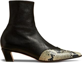 Khaite The Neveda Leather Boots