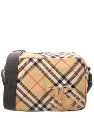Burberry Check Canvas Crossbody