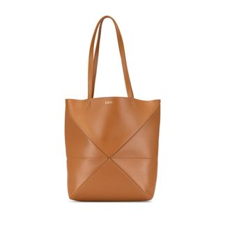 Loewe Origami Tas Geometrisch Leer
