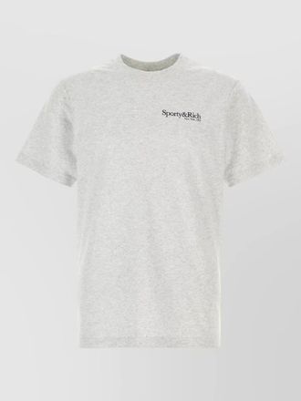 Sporty & Rich cotton crew neck t shirt printed design