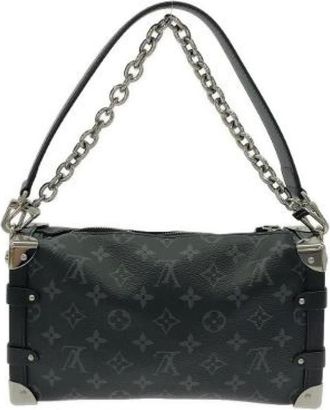 Louis Vuitton Vintage, unisex, Zwart, ONE Size, Pre-owned Monogram Eclipse Schoudertas