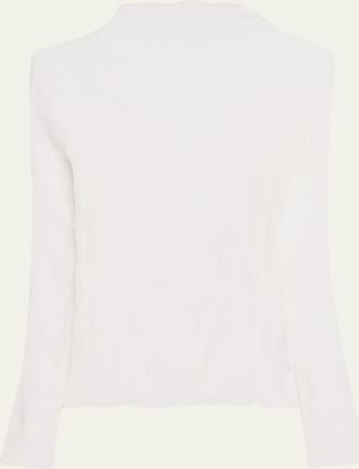 Issey Miyake Chiffon Twist-38 Sheer Top