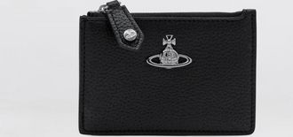 Vivienne Westwood Portacarte di credito Vivienne Westwood in pelle sintetica a grana