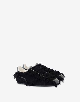 Moschino Boucl&eacute; sneakers - Black