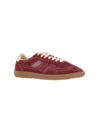 Alohas Womens Sneakers Red Leather