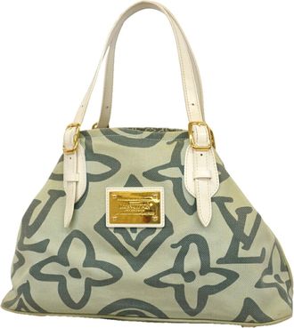 Louis Vuitton Green Tote Bag (Pre-Owned)